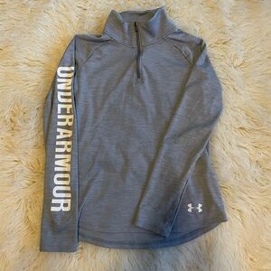 Under Armour long sleeve quarter zip, youth size large